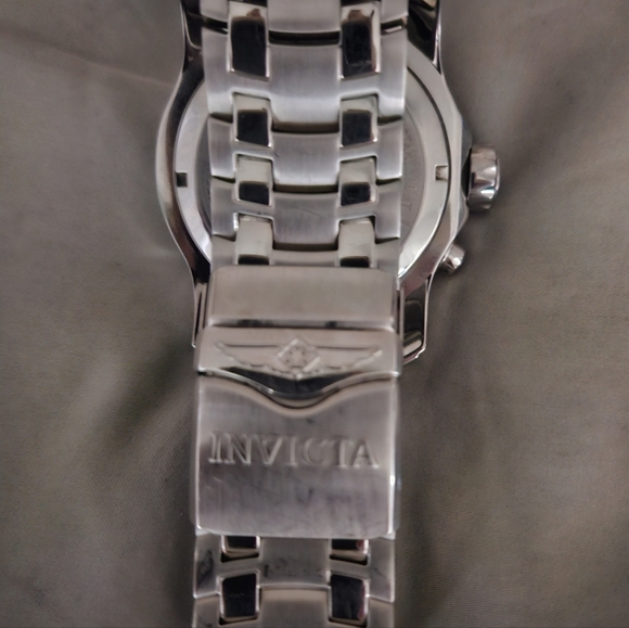 Watch Men's NWT INVICTA Model 6090 GMT Pro Diver - Picture 3 of 6